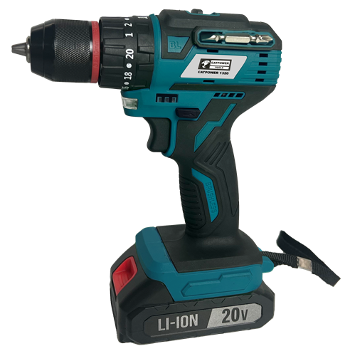 CATPOWER KÖMÜRSÜZ DARBELİ AKÜLÜ VİDALAMA 10 MM 20V Lİ-ON